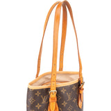 Louis Vuitton Canvas Monogram Bucket PM Handbag