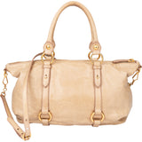 Miu Miu Leather City Handbag