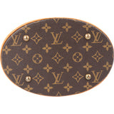 Louis Vuitton Canvas Monogram Bucket PM Handbag
