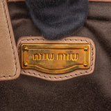 Miu Miu Leather City Handbag