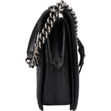 Chanel Quilted Lambskin Boy Single Flap Crossbody Bag