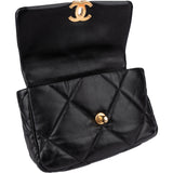 Chanel 19 Quilted Lambskin Single Flap Crossbody Bag
