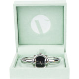 Gucci Silver Tone Black Dial 1400L Women Watch