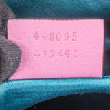 Gucci Pink Satin Crystal Marmont Crossbody Bag
