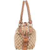 Gucci GG Monogram Bamboo Shoulder Bag