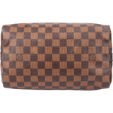 Louis Vuitton Damier Ebene Monogram Speedy 25 Handbag