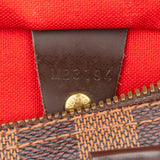 Louis Vuitton Damier Ebene Monogram Speedy 25 Handbag