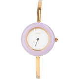 Gucci Gold Tone Change Bezel White Dial 11/12.2 Women Watch