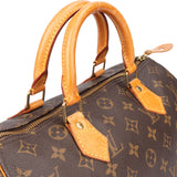 Louis Vuitton Canvas Monogram Speedy 30 Handbag