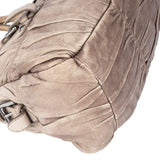 Prada Quilted Leather Bauletto City Handbag