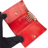 Louis Vuitton Rouge Epi Leather Keyholder