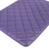 Chanel Quilted Lambskin CC Clutch