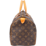 Louis Vuitton Canvas Monogram Speedy 30 Handbag