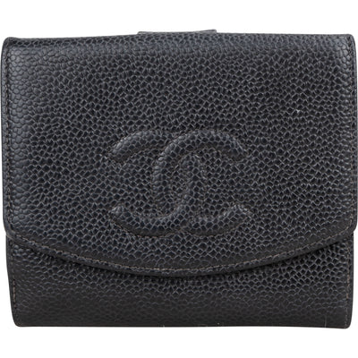 Chanel Caviar Leather CC Wallet