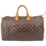 Louis Vuitton Canvas Monogram Speedy 40 Handbag