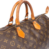 Louis Vuitton Canvas Monogram Speedy 40 Handbag