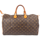 Louis Vuitton Canvas Monogram Speedy 40 Handbag