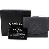 Chanel Caviar Leather CC Wallet