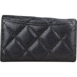 Chanel Quilted Caviar Leather Keyholder