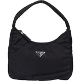 Prada Black Nylon Triangle Vintage Re-Edition Handbag