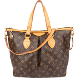 Louis Vuitton Canvas Monogram Palermo MM Handbag