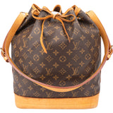 Louis Vuitton Canvas Monogram Sac Noe Grande Shoulder Bag