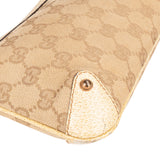 Gucci GG Monogram Mini Bamboo Handbag