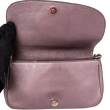 Gucci Metallic Pink Leather Soho CC Crossbody Bag