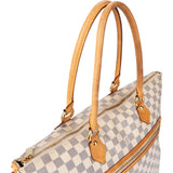 Louis Vuitton Damier Azur Monogram Saleya GM Handbag