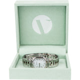 Hermès Silver Tone White Dial Rallye RA1.210 Women Watch