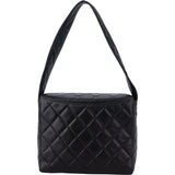 Chanel Quilted Lambskin 24K Gold Mirror Single Flap Handbag