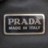Prada Black Nylon Triangle Vintage Re-Edition Handbag