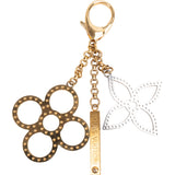 Louis Vuitton Bicolor Flower Keychain