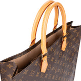 Louis Vuitton Canvas Monogram Sac Plat Handbag