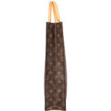 Louis Vuitton Canvas Monogram Sac Plat Handbag