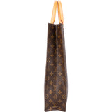 Louis Vuitton Canvas Monogram Sac Plat Handbag