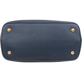 Prada Bleu Vitello Daino Handbag