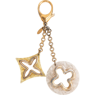 Louis Vuitton Crystal Flower Keychain