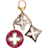 Louis Vuitton Crystal Flower Keychain