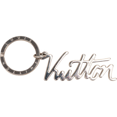 Louis Vuitton Silver Porte Cle Keychain