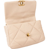 Chanel 19 Quilted Lambskin Single Flap Crossbody Bag