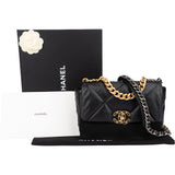 Chanel 19 Quilted Lambskin Single Flap Crossbody Bag