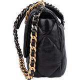 Chanel 19 Quilted Lambskin Single Flap Crossbody Bag