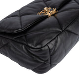 Chanel 19 Quilted Lambskin Single Flap Crossbody Bag