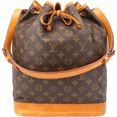 Louis Vuitton Canvas Monogram Sac Noe Grande Shoulder Bag