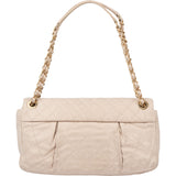 Chanel Quilted Iridescent Calfskin Rabat Single Flap Shoulder Bag