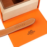 Hermès Silver Tone White Dial Heure H HH.1.510