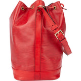 Louis Vuitton Rouge Epi Leather Sac Noe Grande Shoulder Bag