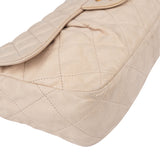 Chanel Quilted Iridescent Calfskin Rabat Single Flap Shoulder Bag