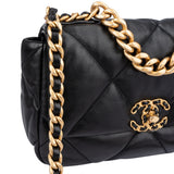 Chanel 19 Quilted Lambskin Single Flap Crossbody Bag